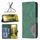 Custodia per telefono in pelle con trama romboidale con fibbia magnetica per Honor 200 (verde) Custodia per telefono in pelle con trama romboidale con fibbia magnetica per Honor 200 (verde)