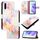 Per Huawei P30 PT003 Custodia in pelle con motivo marmorizzato (LS004 marmo bianco) Per Huawei P30 PT003 Custodia in pelle con motivo marmorizzato (LS004 marmo bianco)