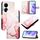 Per Huawei P50 Pro PT003 Custodia in pelle con motivo in marmo (LS005 Oro rosa) Per Huawei P50 Pro PT003 Custodia in pelle con motivo in marmo (LS005 Oro rosa)