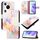 Per Huawei Pura 70 Pro / 70 Pro+ PT003 Custodia in pelle con motivo marmo (LS004 Bianco marmo) Per Huawei Pura 70 Pro / 70 Pro+ PT003 Custodia in pelle con motivo marmo (LS004 Bianco marmo)