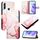 Per Huawei Enjoy 20 SE / Y7a / P smart 2021 PT003 Custodia in pelle con motivo marmorizzato (LS005 oro rosa) Per Huawei Enjoy 20 SE / Y7a / P smart 2021 PT003 Custodia in pelle con motivo marmorizzato (LS005 oro rosa)