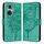 Custodia per telefono in pelle con farfalla goffrata per Honor 50 Pro / Huawei Nova 9 Pro (verde) Custodia per telefono in pelle con farfalla goffrata per Honor 50 Pro / Huawei Nova 9 Pro (verde)