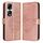 Custodia per telefono in pelle farfalla goffrata per Honor 90 Pro (oro rosa) Custodia per telefono in pelle farfalla goffrata per Honor 90 Pro (oro rosa)