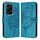 Custodia per telefono in pelle farfalla goffrata globale per Honor 200 Lite 5G (blu) Custodia per telefono in pelle farfalla goffrata globale per Honor 200 Lite 5G (blu)