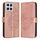 Custodia per telefono in pelle con farfalla goffrata per Honor X8 4G / X30i / Play6T Pro (oro rosa) Custodia per telefono in pelle con farfalla goffrata per Honor X8 4G / X30i / Play6T Pro (oro rosa)