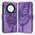 Custodia per telefono in pelle con farfalla goffrata per Honor X40 / X9a / Magic5 Lite (viola) Custodia per telefono in pelle con farfalla goffrata per Honor X40 / X9a / Magic5 Lite (viola)