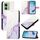 Per Motorola Edge 2023 Nord America PT003 Custodia in pelle con motivo marmorizzato (bianco viola) Per Motorola Edge 2023 Nord America PT003 Custodia in pelle con motivo marmorizzato (bianco viola)