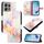 Per Motorola Edge 50 Pro PT003 Custodia in pelle con motivo marmorizzato (Galaxy Marble White) Per Motorola Edge 50 Pro PT003 Custodia in pelle con motivo marmorizzato (Galaxy Marble White)