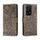 Custodia per cellulare in pelle con vibrazione in rilievo globale con fiori in pizzo per Honor 200 Lite (grigio) Custodia per cellulare in pelle con vibrazione in rilievo globale con fiori in pizzo per Honor 200 Lite (grigio)