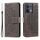 Custodia per telefono in pelle goffrata a fiori Ultra Totem per Motorola Edge 50 con cordino (grigio) Custodia per telefono in pelle goffrata a fiori Ultra Totem per Motorola Edge 50 con cordino (grigio)