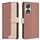 Custodia per telefono in pelle antifurto RFID abbinata a colori per Honor 90 5G (marrone) Custodia per telefono in pelle antifurto RFID abbinata a colori per Honor 90 5G (marrone)