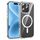 Per iPhone 16 Pro Max hoco MagSafe Magnetic Series Airbag Custodia per telefono antiurto (trasparente)