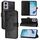 Per Motorola Moto E14 Custodia in pelle con motivo a farfalla in rilievo (nero) Per Motorola Moto E14 Custodia in pelle con motivo a farfalla in rilievo (nero)
