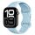 Per Apple Watch Series 10 46mm Hole Style Butterfly Buckle Camouflage Silicone Watch Band (azzurro chiaro) Per Apple Watch Series 10 46mm Hole Style Butterfly Buckle Camouflage Silicone Watch Band (azzurro chiaro)