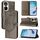 Per ZTE Blade V40s Custodia per telefono in pelle con motivo a farfalla in rilievo (grigio) Per ZTE Blade V40s Custodia per telefono in pelle con motivo a farfalla in rilievo (grigio)