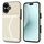 Per iPhone 16 Custodia per telefono con trama rombica e cordino lungo (beige) Per iPhone 16 Custodia per telefono con trama rombica e cordino lungo (beige)