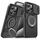 Custodia per telefono con supporto ad anello scorrevole Camshield per iPhone 15 Pro (nero) Custodia per telefono con supporto ad anello scorrevole Camshield per iPhone 15 Pro (nero)