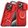 Custodia per telefono con supporto ad anello scorrevole Camshield per iPhone 15 Pro (rosso) Custodia per telefono con supporto ad anello scorrevole Camshield per iPhone 15 Pro (rosso)