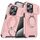 Custodia per telefono con supporto ad anello scorrevole Camshield per iPhone 15 Pro (rosa) Custodia per telefono con supporto ad anello scorrevole Camshield per iPhone 15 Pro (rosa)