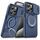 Custodia per telefono con supporto ad anello scorrevole Camshield per iPhone 15 Pro (blu) Custodia per telefono con supporto ad anello scorrevole Camshield per iPhone 15 Pro (blu)