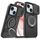 Custodia per telefono con supporto ad anello scorrevole Camshield per iPhone 15 (nero) Custodia per telefono con supporto ad anello scorrevole Camshield per iPhone 15 (nero)