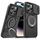 Custodia per telefono con supporto ad anello scorrevole Camshield per iPhone 14 Pro (nero) Custodia per telefono con supporto ad anello scorrevole Camshield per iPhone 14 Pro (nero)