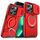 Custodia per telefono con supporto ad anello scorrevole Camshield per iPhone 13 Pro Max (rosso) Custodia per telefono con supporto ad anello scorrevole Camshield per iPhone 13 Pro Max (rosso)