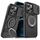 Custodia per telefono con supporto ad anello scorrevole Camshield per iPhone 12 Pro Max (nero) Custodia per telefono con supporto ad anello scorrevole Camshield per iPhone 12 Pro Max (nero)
