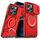 Custodia per telefono con supporto ad anello scorrevole Camshield per iPhone 12 Pro Max (rosso) Custodia per telefono con supporto ad anello scorrevole Camshield per iPhone 12 Pro Max (rosso)