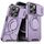 Custodia per telefono con supporto ad anello scorrevole Camshield per iPhone 12 Pro (viola) Custodia per telefono con supporto ad anello scorrevole Camshield per iPhone 12 Pro (viola)
