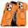 Custodia per telefono con supporto ad anello scorrevole Camshield per iPhone 11 Pro (arancione) Custodia per telefono con supporto ad anello scorrevole Camshield per iPhone 11 Pro (arancione)
