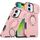 Custodia per telefono con supporto ad anello scorrevole Camshield per iPhone 16 (rosa) Custodia per telefono con supporto ad anello scorrevole Camshield per iPhone 16 (rosa)