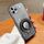 Custodia per telefono in TPU con supporto rotondo con glitter sfumato placcato per iPhone 11 Pro Max (nera) Custodia per telefono in TPU con supporto rotondo con glitter sfumato placcato per iPhone 11 Pro Max (nera)