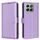 Custodia per telefono in pelle antifurto RFID Litchi Texture per Honor X6b (viola) Custodia per telefono in pelle antifurto RFID Litchi Texture per Honor X6b (viola)