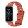 Per Honor Band 9 MIJOBS Cinturino per orologio in TPU traspirante con foro piatto (arancione argento) Per Honor Band 9 MIJOBS Cinturino per orologio in TPU traspirante con foro piatto (arancione argento)