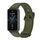 Per Honor Band 9 MIJOBS Cinturino in silicone tinta unita (verde militare nero) Per Honor Band 9 MIJOBS Cinturino in silicone tinta unita (verde militare nero)