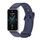 Per Honor Band 9 MIJOBS Cinturino in silicone tinta unita (blu notte argento) Per Honor Band 9 MIJOBS Cinturino in silicone tinta unita (blu notte argento)