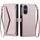 Per Motorola Moto G85 Portafoglio Multi-Slot per Scheda Custodia in Pelle per Telefono con Laccetto (Oro Rosa) Per Motorola Moto G85 Portafoglio Multi-Slot per Scheda Custodia in Pelle per Telefono con Laccetto (Oro Rosa)