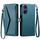 Per Motorola Moto G85 Portafoglio Multi-Slot per Scheda Custodia in Pelle per Telefono con Laccetto (Verde) Per Motorola Moto G85 Portafoglio Multi-Slot per Scheda Custodia in Pelle per Telefono con Laccetto (Verde)