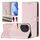 Custodia per telefono in pelle RFID con stampa a nido d'ape per Honor Play 50 (rosa) Custodia per telefono in pelle RFID con stampa a nido d'ape per Honor Play 50 (rosa)