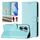 Custodia per telefono in pelle con stampa a nido d'ape RFID per Honor 60 5G (verde menta) Custodia per telefono in pelle con stampa a nido d'ape RFID per Honor 60 5G (verde menta)