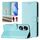 Custodia per telefono in pelle con stampa a nido d'ape RFID per Honor 70 5G (verde menta) Custodia per telefono in pelle con stampa a nido d'ape RFID per Honor 70 5G (verde menta)