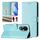 Custodia per telefono in pelle con stampa a nido d'ape RFID per Honor 80 5G (verde menta) Custodia per telefono in pelle con stampa a nido d'ape RFID per Honor 80 5G (verde menta)