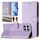 Per Honor X8 4G / X30i 5G / Play 6T Pro 5G Custodia per telefono in pelle con stampa a nido d'ape e protezione RFID (viola chiaro) Per Honor X8 4G / X30i 5G / Play 6T Pro 5G Custodia per telefono in pelle con stampa a nido d'ape e protezione RFID (viola chiaro)