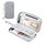 HAWEEL Pochette Porta Passaporto Porta Documenti Organizzatore Porta Carte di Credito Borsa (Grigio) HAWEEL Pochette Porta Passaporto Porta Documenti Organizzatore Porta Carte di Credito Borsa (Grigio)