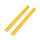Per BMW Bumper Color Change Silicone Decorative Strip, Colore: Giallo B