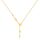 Collana con nappa a farfalla OPK GX2440 Catena in acciaio inossidabile (oro) Collana con nappa a farfalla OPK GX2440 Catena in acciaio inossidabile (oro)