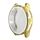 Per Samsung Galaxy Watch 6 Custodia protettiva per orologio in TPU completamente chiusa da 40 mm (oro) Per Samsung Galaxy Watch 6 Custodia protettiva per orologio in TPU completamente chiusa da 40 mm (oro)