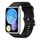 Per Huawei Watch Fit cinturino in silicone tinta unita (nero)