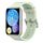 Per Huawei Watch Fit cinturino in silicone tinta unita (verde chiaro)